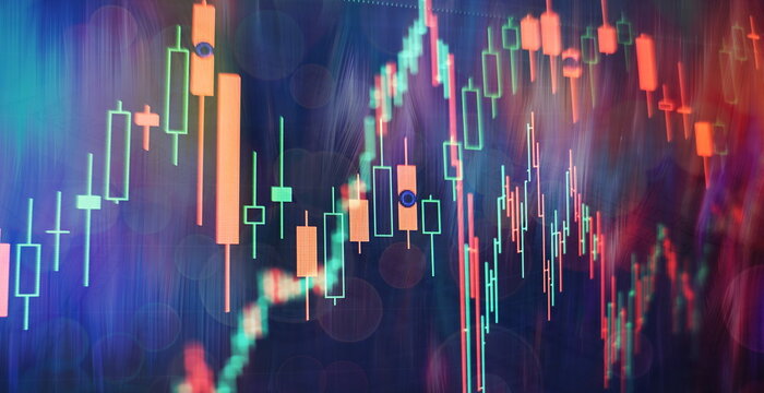 Analyzing investment statistics and indicators on dashboard for trading products.