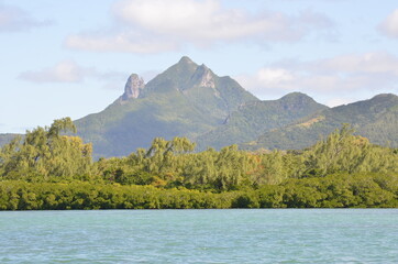 Maurice island. Indian Océan.