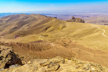 Desert mountain landscape, near Petra