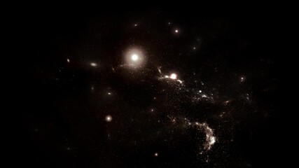 science fiction wallpaper. Beauty of deep space. Colorful graphics for background, like water...
