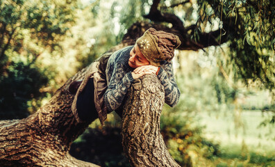 beautiful shamanic woman in the nature.