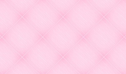 Pink square tiles pattern background. Vector stylish texture. Pink floor tile. Abstract seamless pattern of pink color with lines texture for wallpapers and background. Vector illustration EPS10