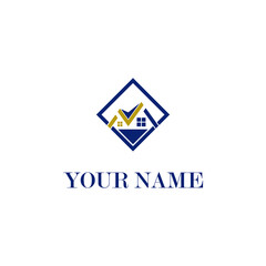 Fototapeta premium HOME BUILDING business logo design