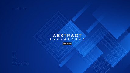 Minimal blue geometric shape overlay layer background. Modern template design for covers, brochures, web and banner.