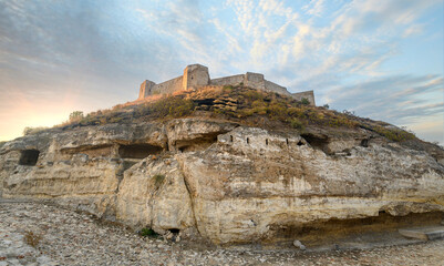 Gaziantep castle or Kalesi in Gaziantep, Turkey