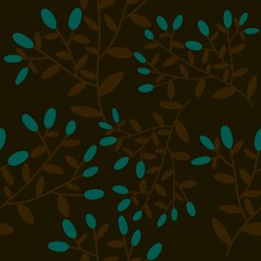 Seamless pattern with barberry for fabrics and textiles and linens 