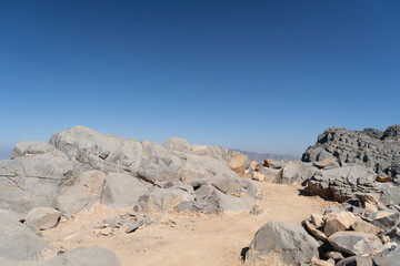 Fototapeta na wymiar Jebel Jais Mountains