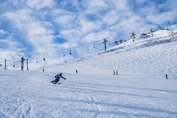 スキー場風景写真