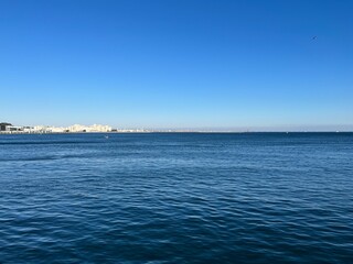 sea and sky of Yokosuka, Japan
