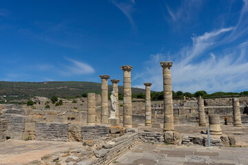 Fototapeta premium basílica romana de baelo claudia en el parque natural del estrecho, España