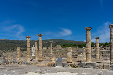 basílica romana de baelo claudia en el parque natural del estrecho, España