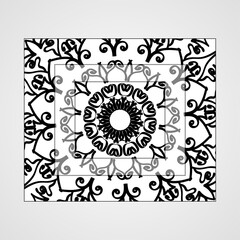 mandala ornament or flower 