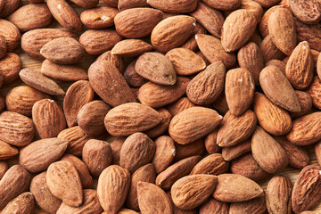  Bunch of delicious almonds texture