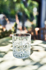 Beautiful water glass image