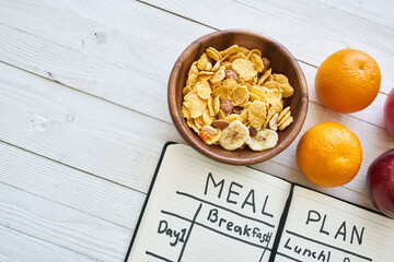 breakfast cereal fruit meal plan fitness health diet