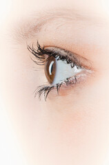 macro eye detail 