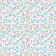 Cover template design with pastel geometric shapes