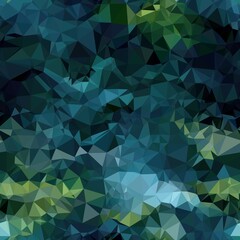 Obraz premium Seamless triangle pattern for surface pattern and print. High quality illustration. Colored wavy vivid trendy gradient swatch. Funky hipster contemporary graphic tile for background or textile.