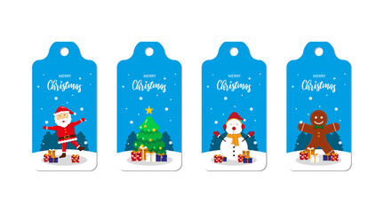 christmas and winter gift card