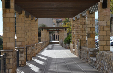 Porche de calle en ciudad Tarragona
