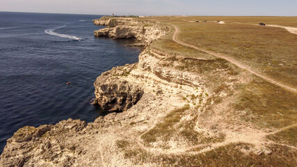  Cape Tarkhankut is one of the most beautiful places on the Crimea.