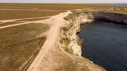  Cape Tarkhankut is one of the most beautiful places on the Crimea.