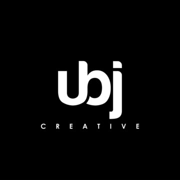 UBJ Letter Initial Logo Design Template Vector Illustration