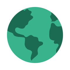 green planet map