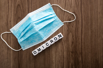 New covid-19 omicron variant. Concept Medical and COVID-19 Omicron