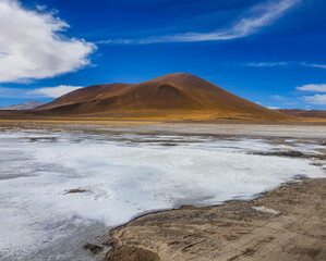 country volcanic landscape