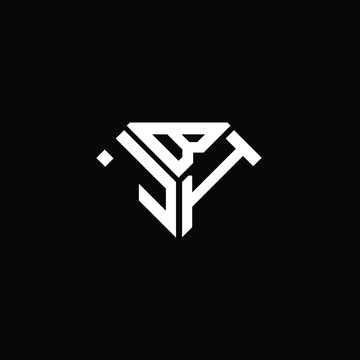 JBI letter logo creative design. JBI unique design
