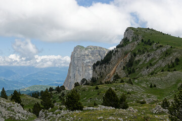 Fototapeta na wymiar Mont Aiguille - Vercors
