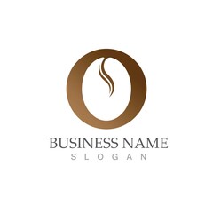 coffee bean icon vector