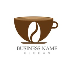 coffee bean icon vector