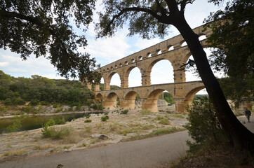 Pont du Gard - Antico acquedotto Romano - Francia