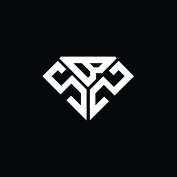 SBZ letter logo creative design. SBZ unique design
