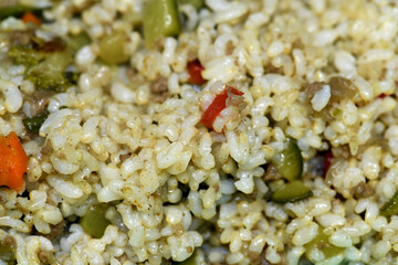 food cooking foodstuff meal rice