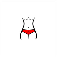 woman body icon vector illustration symbol