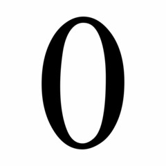 Zero numeral sign