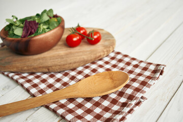 salad plate ingredients fresh food vegetables kitchen