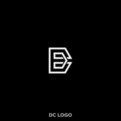 DC CONNECTION LOGO DESIGN VECTOR