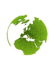 Grüner Erdball