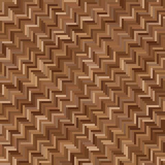 Template of 3D geometric diagonal graphics wood design