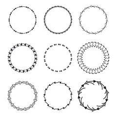 circular rotate arrows vector illustration