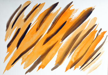 Colored watercolor background similar to the tiger coloring.