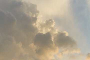 Big cumulonimbus cloud