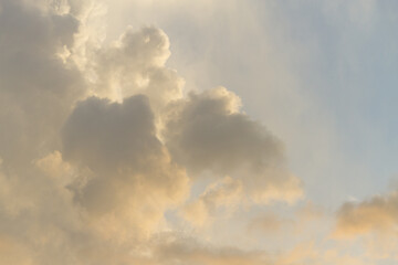 Big cumulonimbus cloud