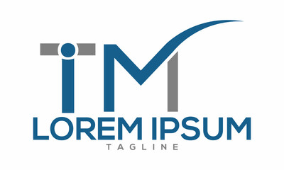 Unique letter logo Modern and minimalist vector and abstract logo