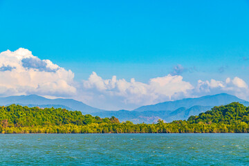Tropical Paradise islands Koh Phayam Koh Chang landscape Ranong Thailand.