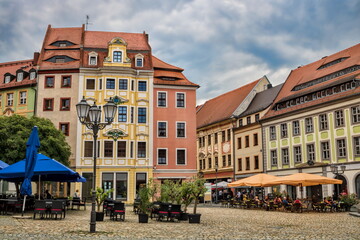 bautzen, deutschland - hauptmarkt in der altstadt